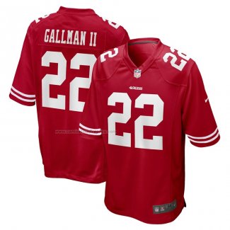 Camiseta NFL Game San Francisco 49ers Wayne Gallman Ii Rojo