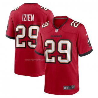 Camiseta NFL Game Tampa Bay Buccaneers Christian Izien Rojo