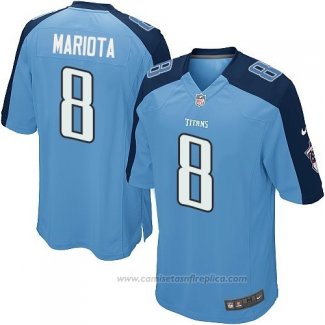 Camiseta NFL Game Tennessee Titans Mariota Azul