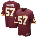 Camiseta NFL Game Washington Redskins Nick Sundberg Rojo