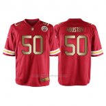 Camiseta NFL Gold Game Kansas City Chiefs Houston Rojo