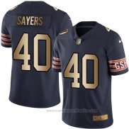 Camiseta NFL Gold Legend Chicago Bears Sayers Profundo Azul