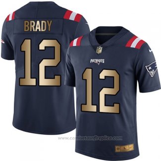 Camiseta NFL Gold Legend New England Patriots Brady Profundo Azul