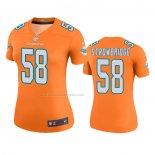 Camiseta NFL Legend Mujer Miami Dolphins Jason Strowbridge Naranja