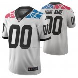 Camiseta NFL Limited Carolina Panthers Personalizada Ciudad Edition Blanco