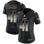 Camiseta NFL Limited Mujer New Orleans Saints Kamara Smoke Fashion Negro