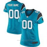 Camiseta NFL Mujer Carolina Panthers Personalizada Azul