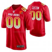 Camiseta NFL Pro Bowl Cleveland Browns Personalizada Rojo