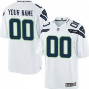 Camiseta NFL Seattle Seahawks Personalizada Blanco