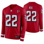 Camiseta NFL Therma Manga Larga Atlanta Falcons Keanu Neal Rojo