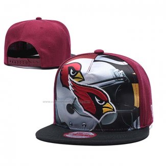 Gorra Arizona Cardinals 9FIFTY Snapback Negro Rojo