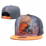 Gorra Cleveland Browns 9FIFTY Snapback Gris Naranja