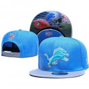 Gorra Detroit Lions 9FIFTY Snapback Azul Gris2