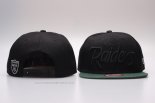 Gorra Las Vegas Raiders Snapbacks Verde Negro