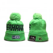 Gorro Beanie Seattle Seahawks 1976 Verde