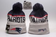 Gorro New England Patriots Azul Gris