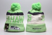 Gorro Seattle Seahawks Verde Blanco