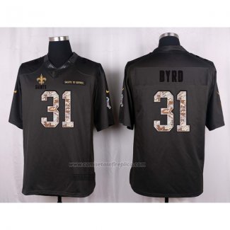 Camiseta NFL Anthracite New Orleans Saints Byad 2016 Salute To Service