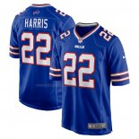 Camiseta NFL Game Buffalo Bills Damien Harris Azul