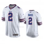 Camiseta NFL Game Buffalo Bills Tyler Bass Blanco