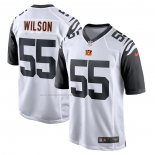 Camiseta NFL Game Cincinnati Bengals Logan Wilson Alterno Blanco