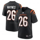 Camiseta NFL Game Cincinnati Bengals Trae Waynes 26 Negro