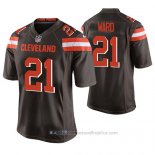 Camiseta NFL Game Cleveland Browns Denzel Ward Marron