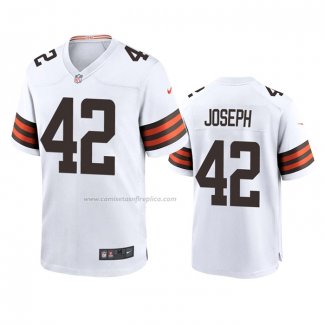 Camiseta NFL Game Cleveland Browns Karl Joseph Blanco