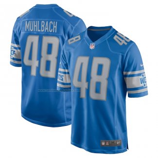 Camiseta NFL Game Detroit Lions Don Muhlbach Azul