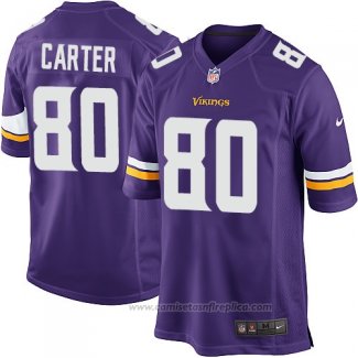 Camiseta NFL Game Minnesota Vikings Carter Violeta