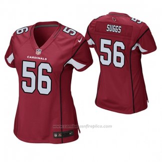 Camiseta NFL Game Mujer Arizona Cardinals Terrell Suggs Rojo