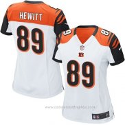 Camiseta NFL Game Mujer Cincinnati Bengals Hewitt Blanco