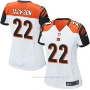 Camiseta NFL Game Mujer Cincinnati Bengals Jackson Blanco