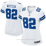 Camiseta NFL Game Mujer Dallas Cowboys Witten Blanco