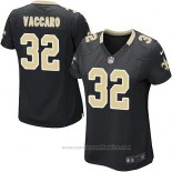 Camiseta NFL Game Mujer New Orleans Saints Vaccaro Negro