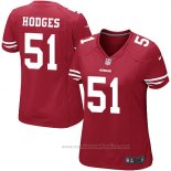 Camiseta NFL Game Mujer San Francisco 49ers Hooges Rojo