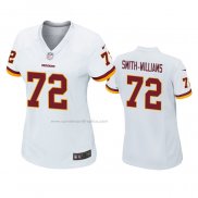 Camiseta NFL Game Mujer Washington Redskins James Smith Williams Blanco