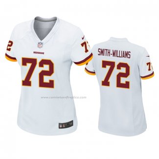 Camiseta NFL Game Mujer Washington Redskins James Smith Williams Blanco