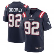 Camiseta NFL Game New England Patriots Davon Godchaux Azul