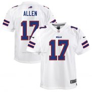 Camiseta NFL Game Nino Buffalo Bills Josh Allen Event Blanco