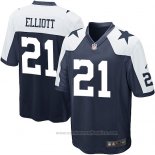 Camiseta NFL Game Nino Dallas Cowboys Elliott Negro Blanco