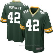 Camiseta NFL Game Nino Green Bay Packers Burnett Verde Militar