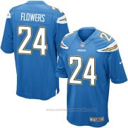 Camiseta NFL Game Nino Los Angeles Chargers Flowers Azul