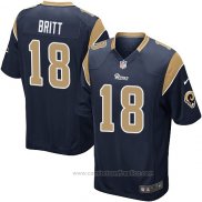 Camiseta NFL Game Nino Los Angeles Rams Britt Negro