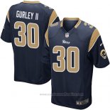 Camiseta NFL Game Nino Los Angeles Rams Gurley Negro