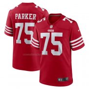 Camiseta NFL Game San Francisco 49ers Brandon Parker Rojo