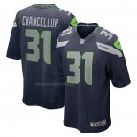 Camiseta NFL Game Seattle Seahawks Kam Chancellor Retired Azul