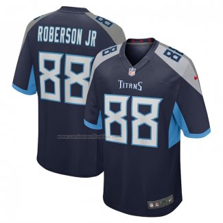 Camiseta NFL Game Tennessee Titans Reggie Roberson Jr. Primera Azul