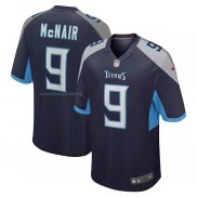 Camiseta NFL Game Tennessee Titans Steve Mcnair Retired Azul