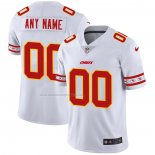 Camiseta NFL Limited Kansas City Chiefs Personalizada Team Logo Fashion Blanco